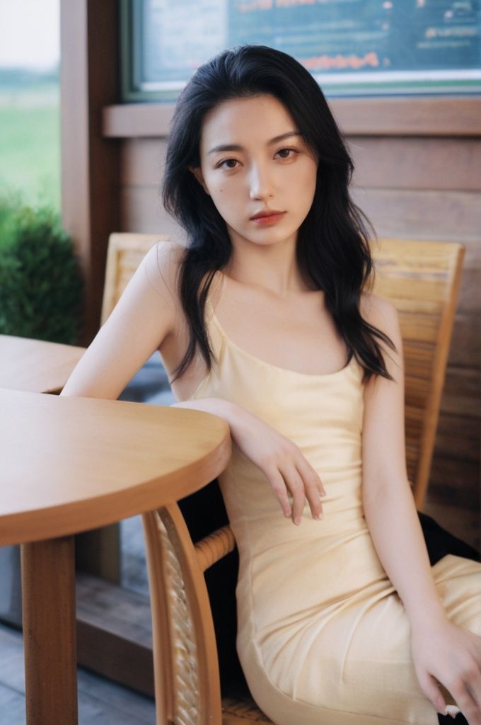 1girl,  looking at viewer,  cafe on Tensor.Art