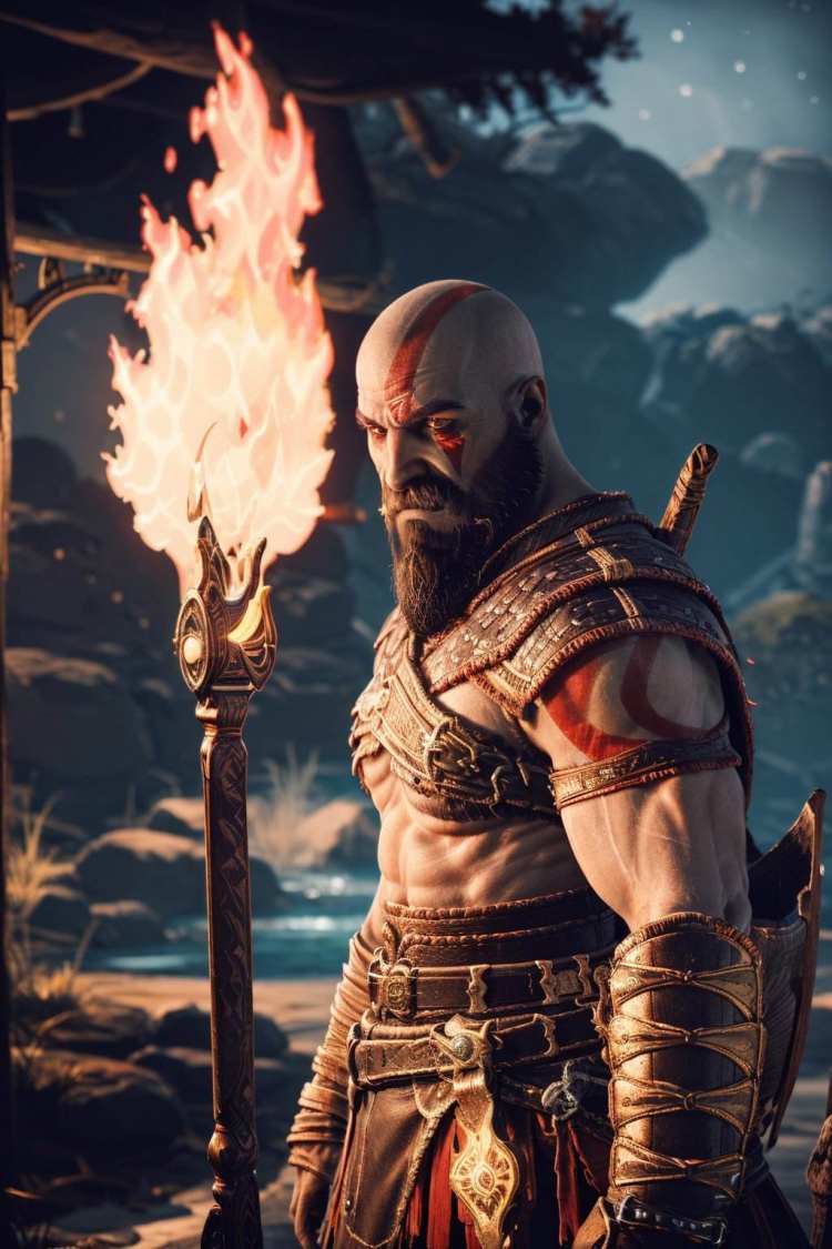 Kratos | God of War by soul3142 on Tensor.Art