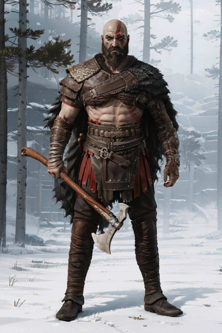 Kratos | God of War by soul3142 on Tensor.Art