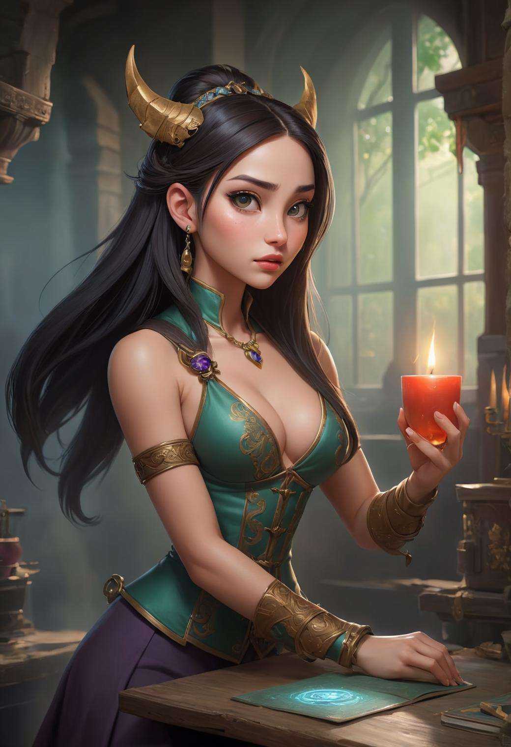 fantasy barkeep High Fantasy Art Magical mythical enchanted epic enigmatic spellbinding Gai Qi and by Helen Berman and by...