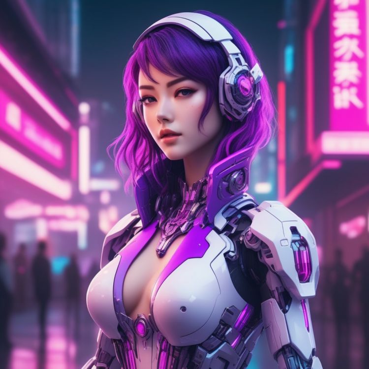 全网首发|Neon Punk机甲 by 烟上月 on Tensor.Art