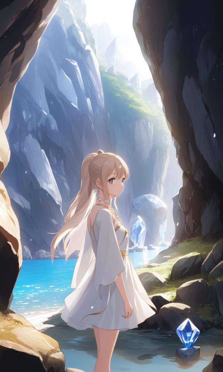 1girl,  landscape,  masterpiece on Tensor.Art