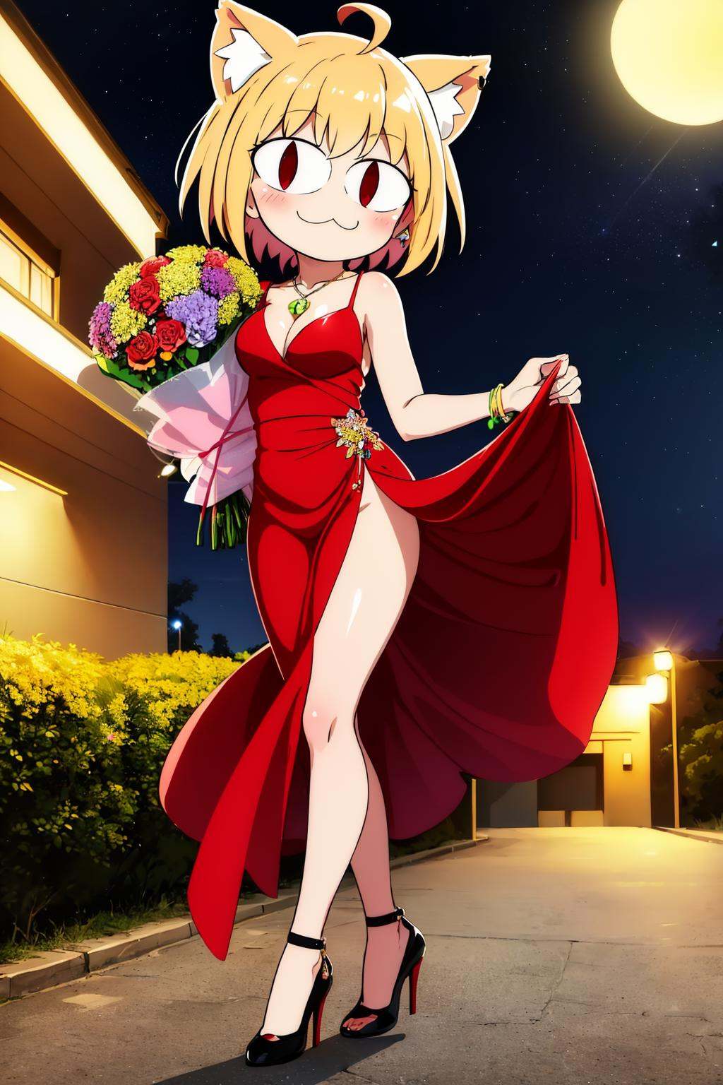 neco-arc,  1girl,  animal ears on Tensor.Art