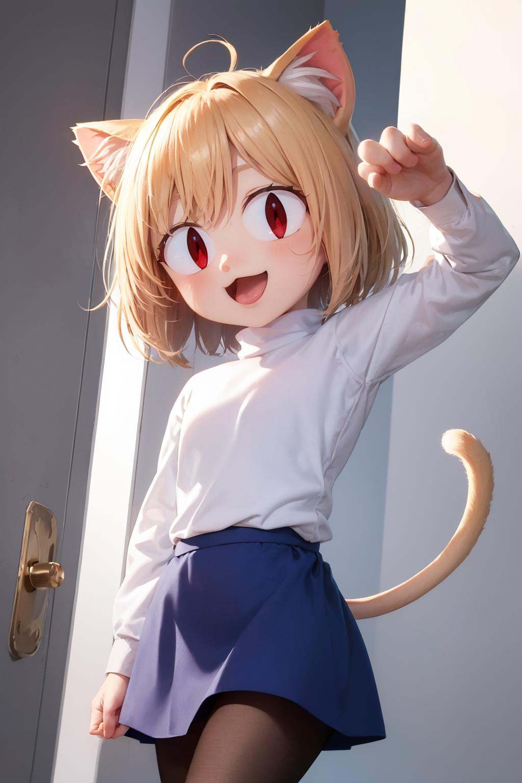 neco-arc,  1girl,  animal ears on Tensor.Art