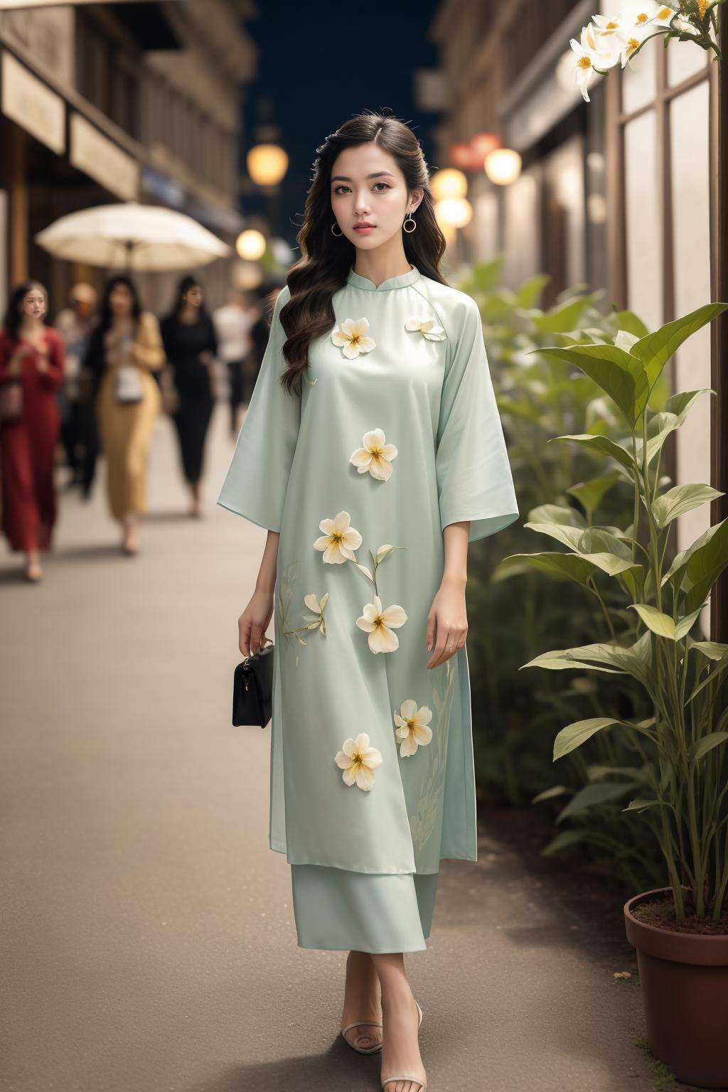 lady,  full body,  black hair on Tensor.Art