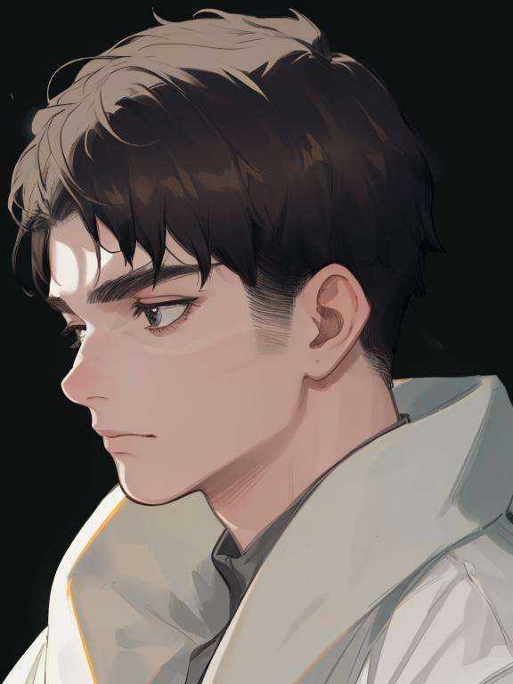 pittman,  1male,  short hair on Tensor.Art