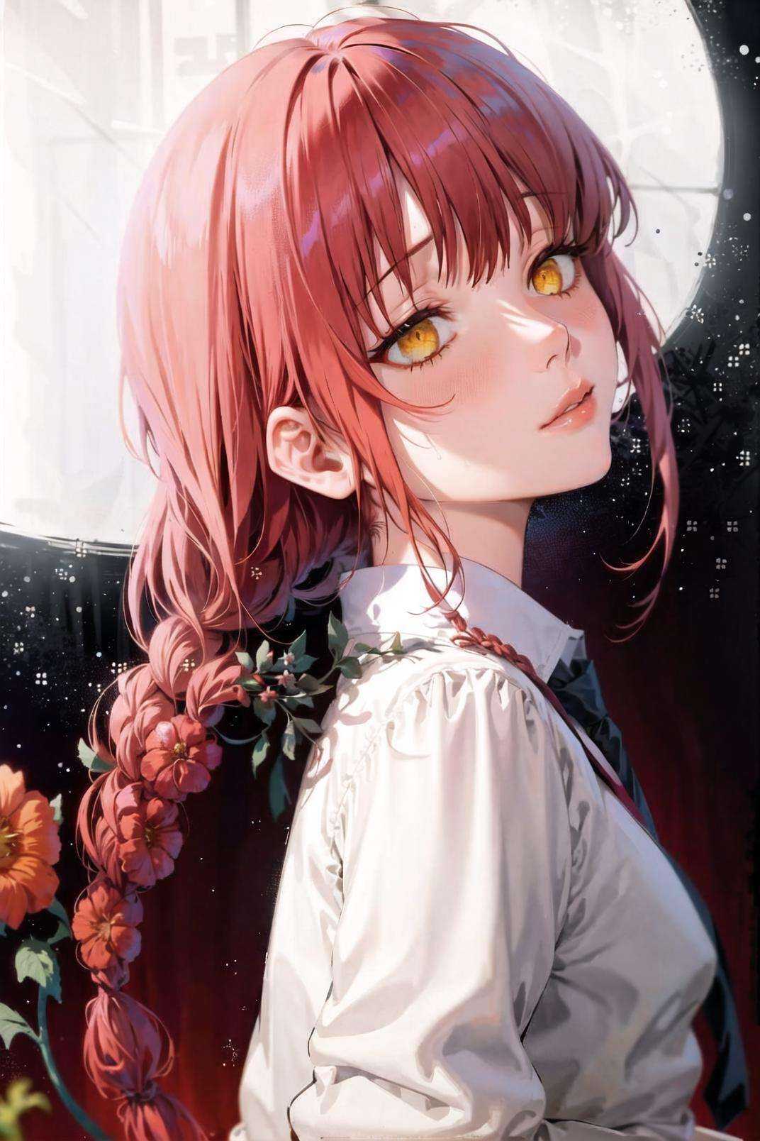 1girl,  bangs,  blood on Tensor.Art