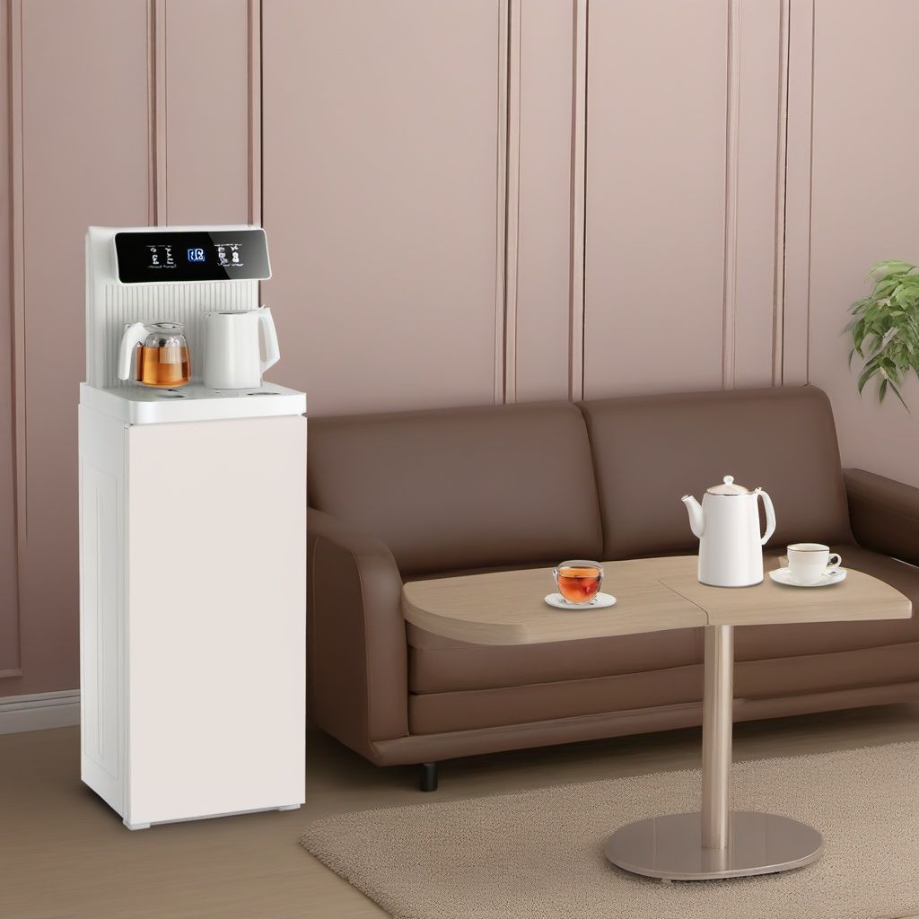 1girl,Tea bar machine,sofa,table,