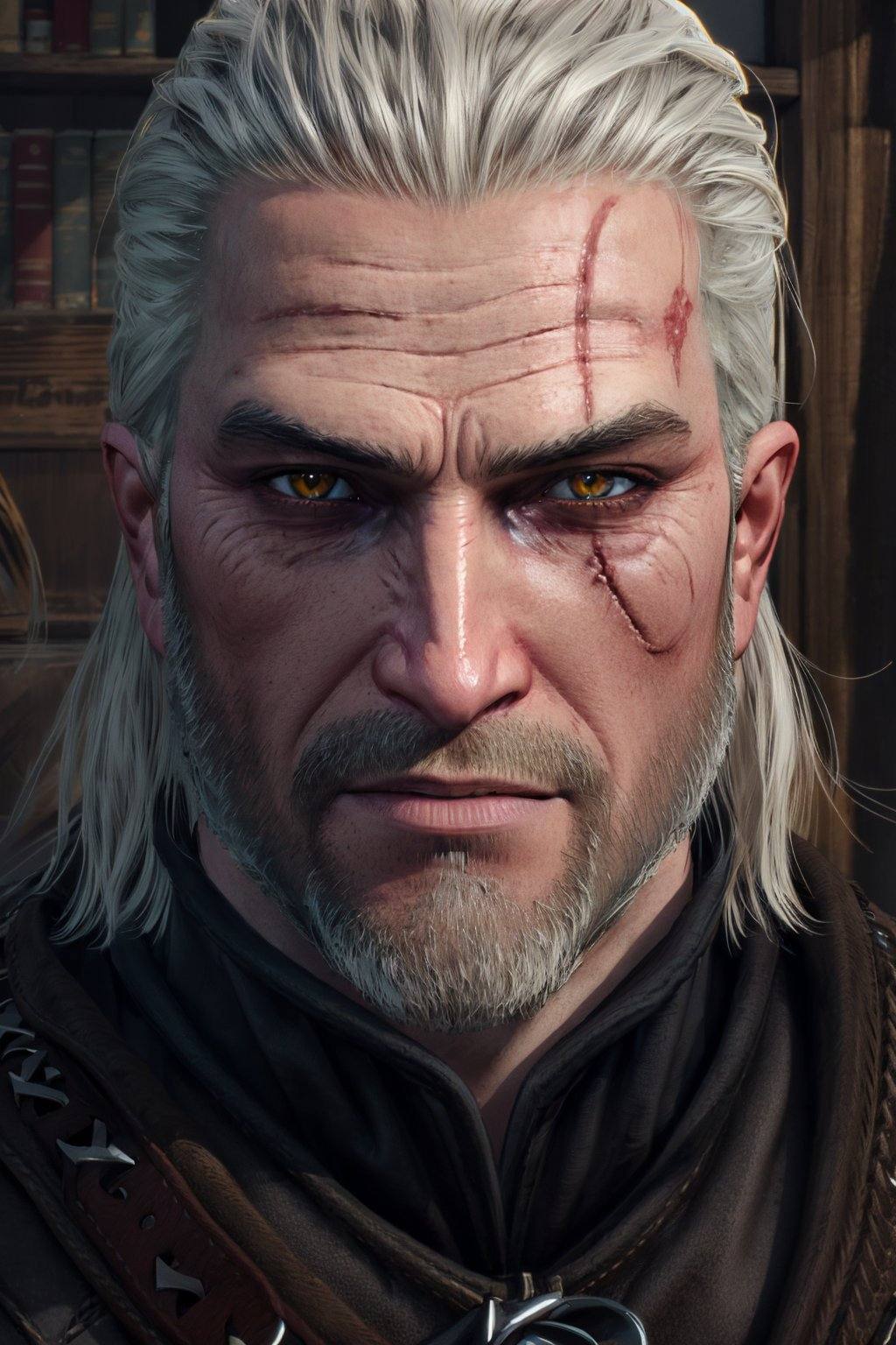 geraldoW3,  solo,  white hair on Tensor.Art