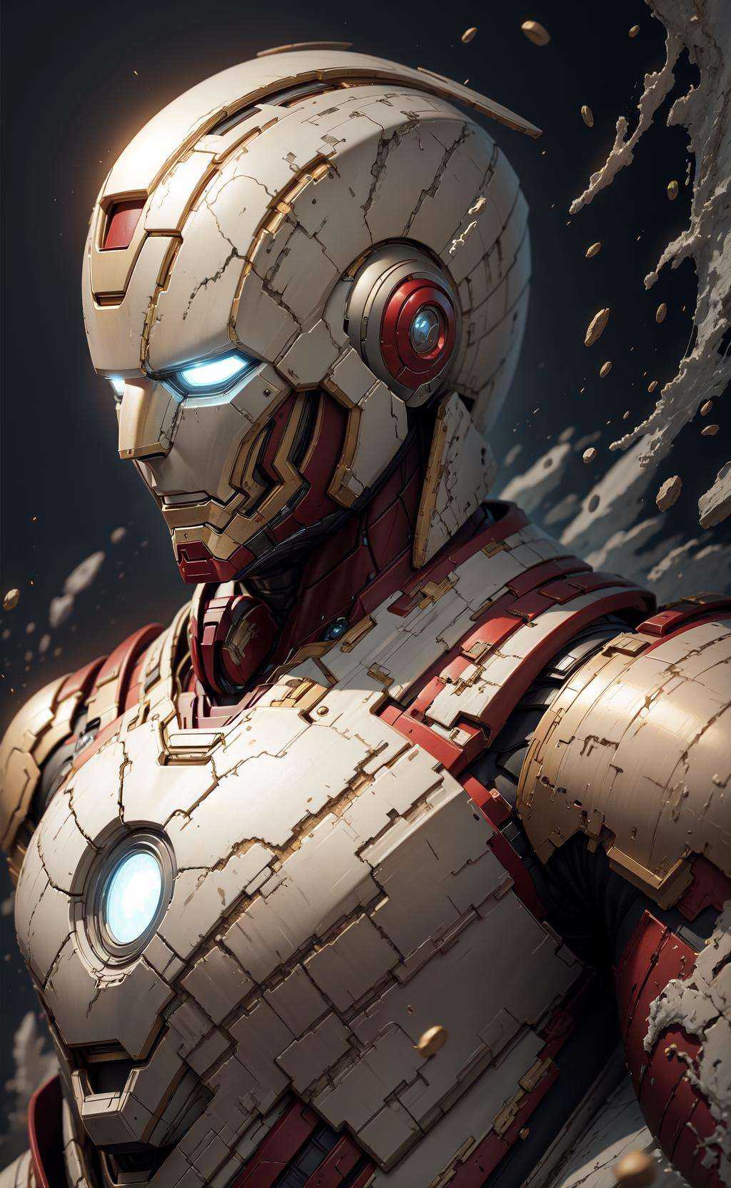 iron man in the style of M4rbleSCNEW on Tensor.Art