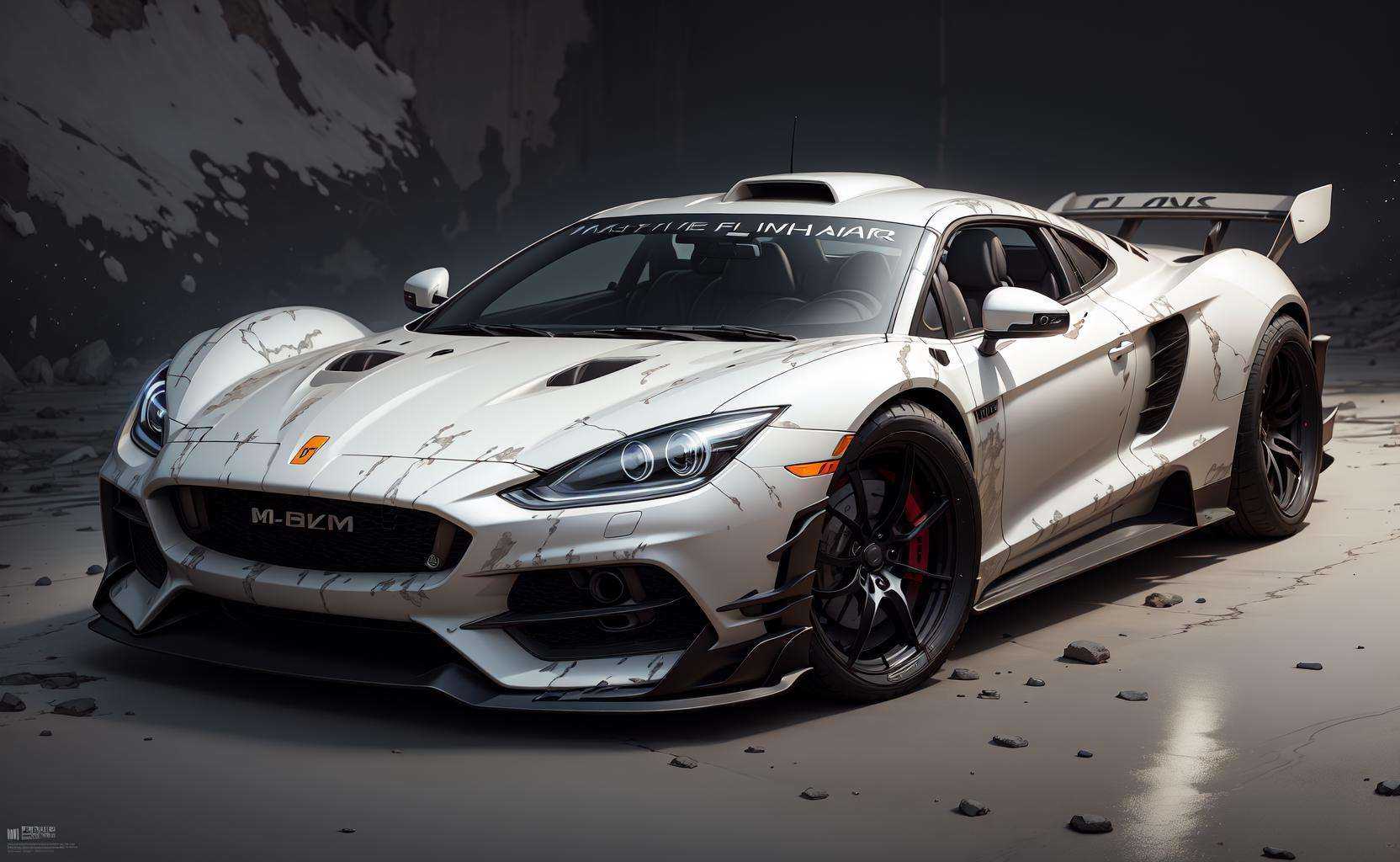 car in the style of M4rbleSCNEW on Tensor.Art
