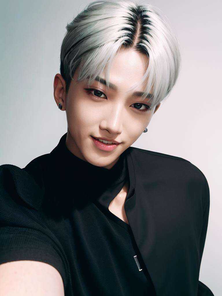 Selfie512 of a man ,  ,  kpop boy on Tensor.Art