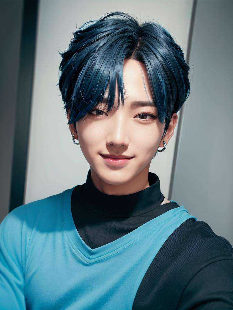 Selfie512 of a man ,  ,  kpop boy on Tensor.Art
