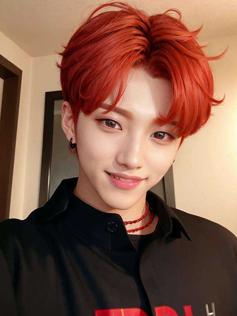 Selfie512 of a man ,  ,  kpop boy on Tensor.Art