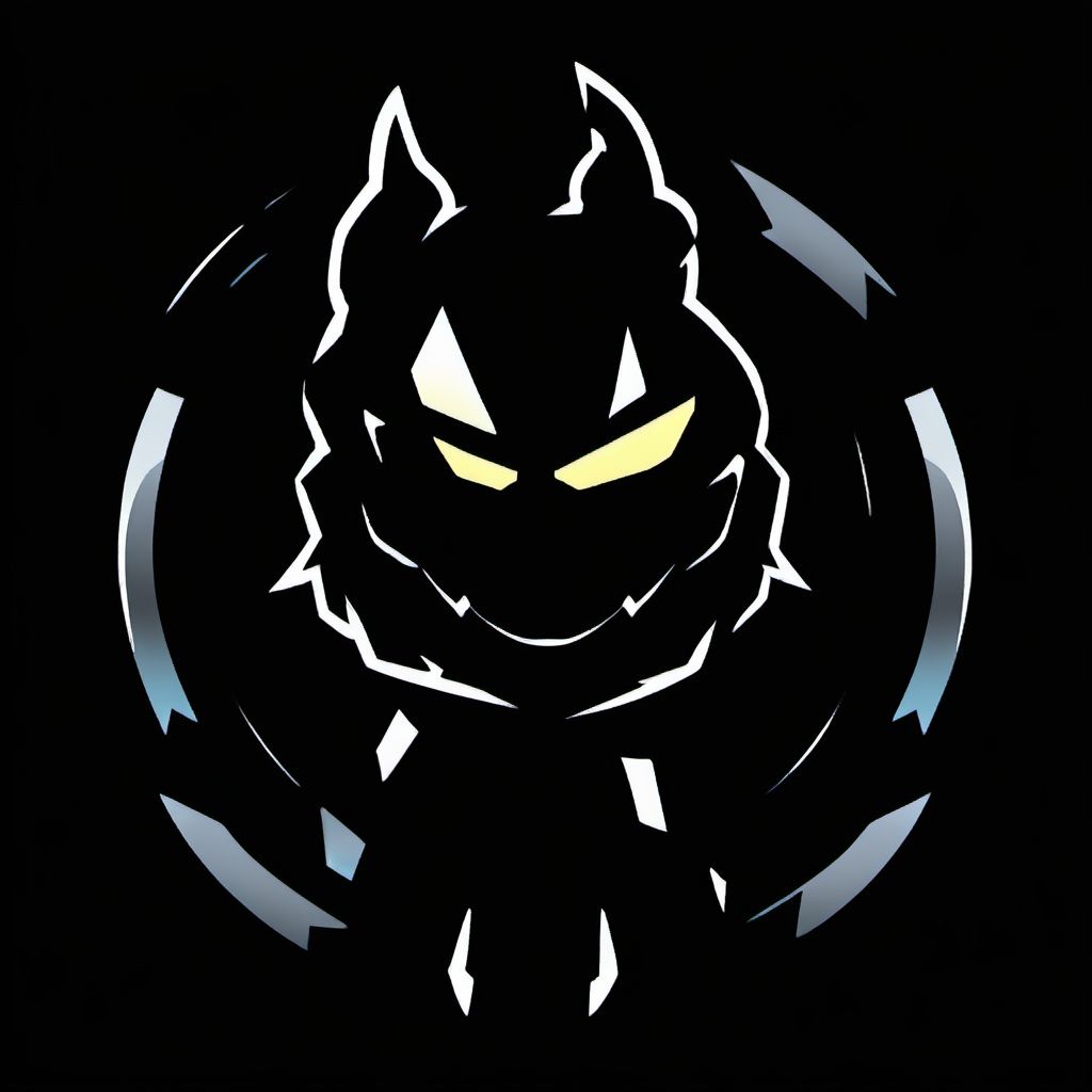 Game outline (j/ying), line gradient, (Color art: 1.5), (Game silhouette badge glow), artistic, full of texture background, <lora:EMS-23059-EMS:0.8>