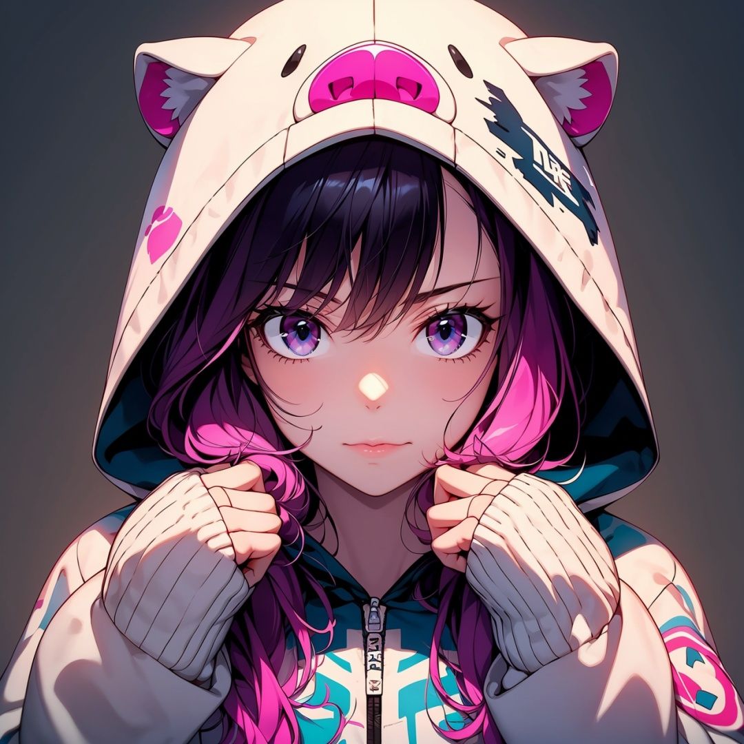 ppcp,  1gril,  graffiti background on Tensor.Art