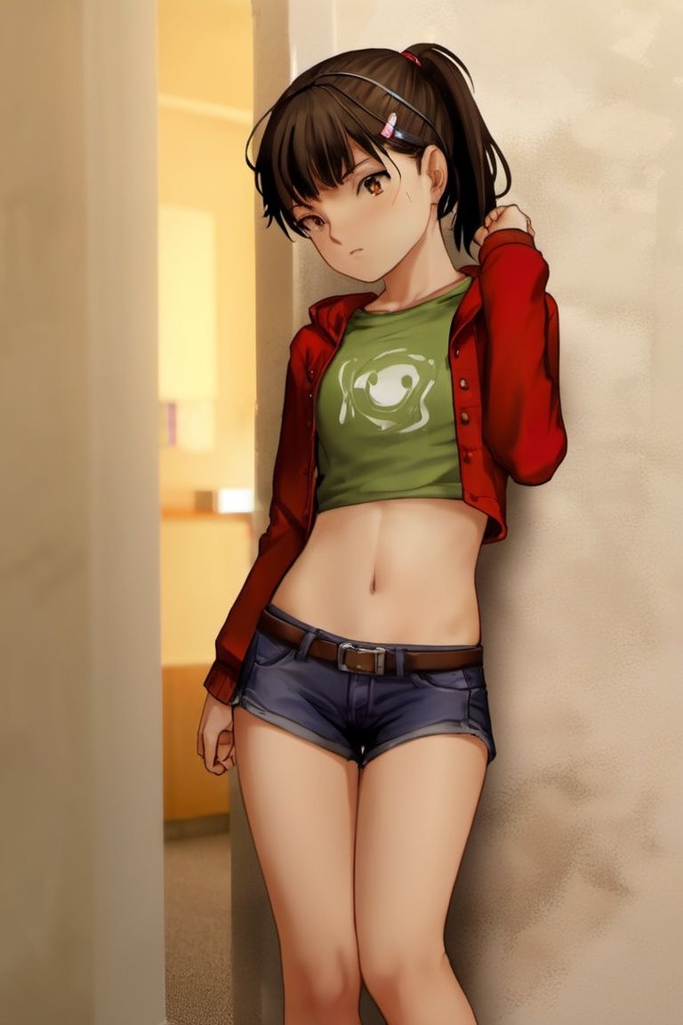 as109,  navel,  1girl on Tensor.Art