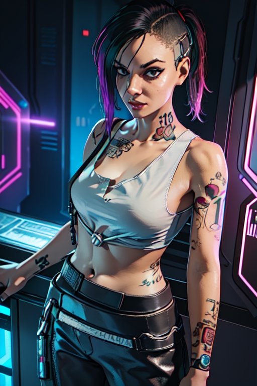 1 Judy,  cyberpunk,  sexy on Tensor.Art