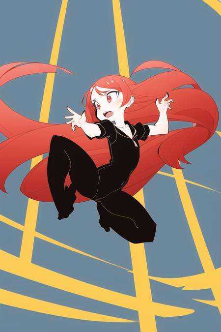1girl,  red hair,  long hair on Tensor.Art
