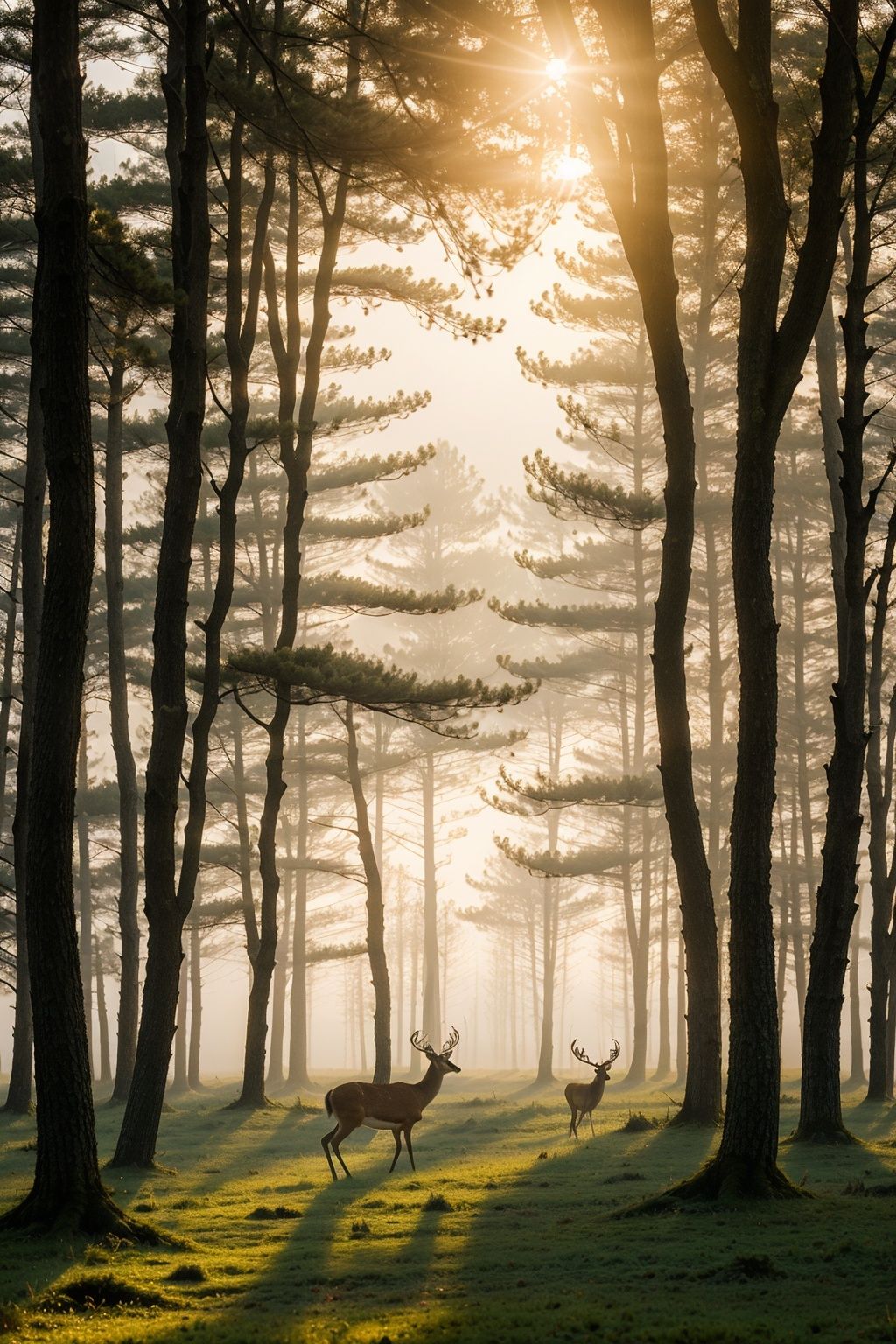 best quality,  forest,  strong fog on Tensor.Art