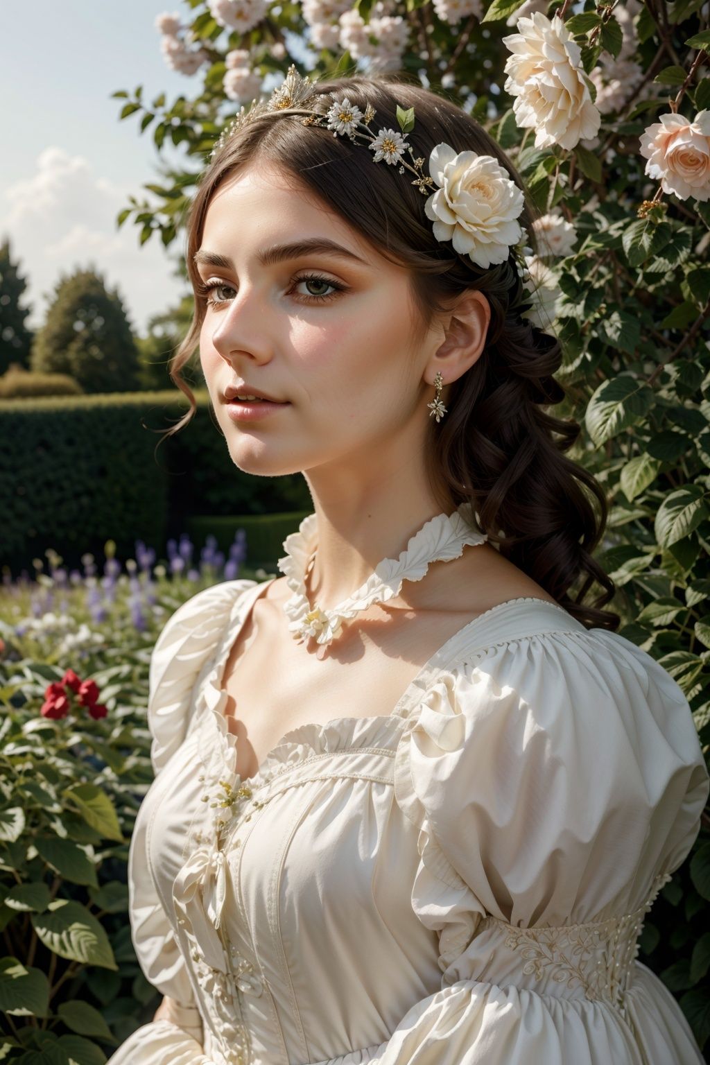 a beautiful girl,  perfect face,  (detailed face) on Tensor.Art