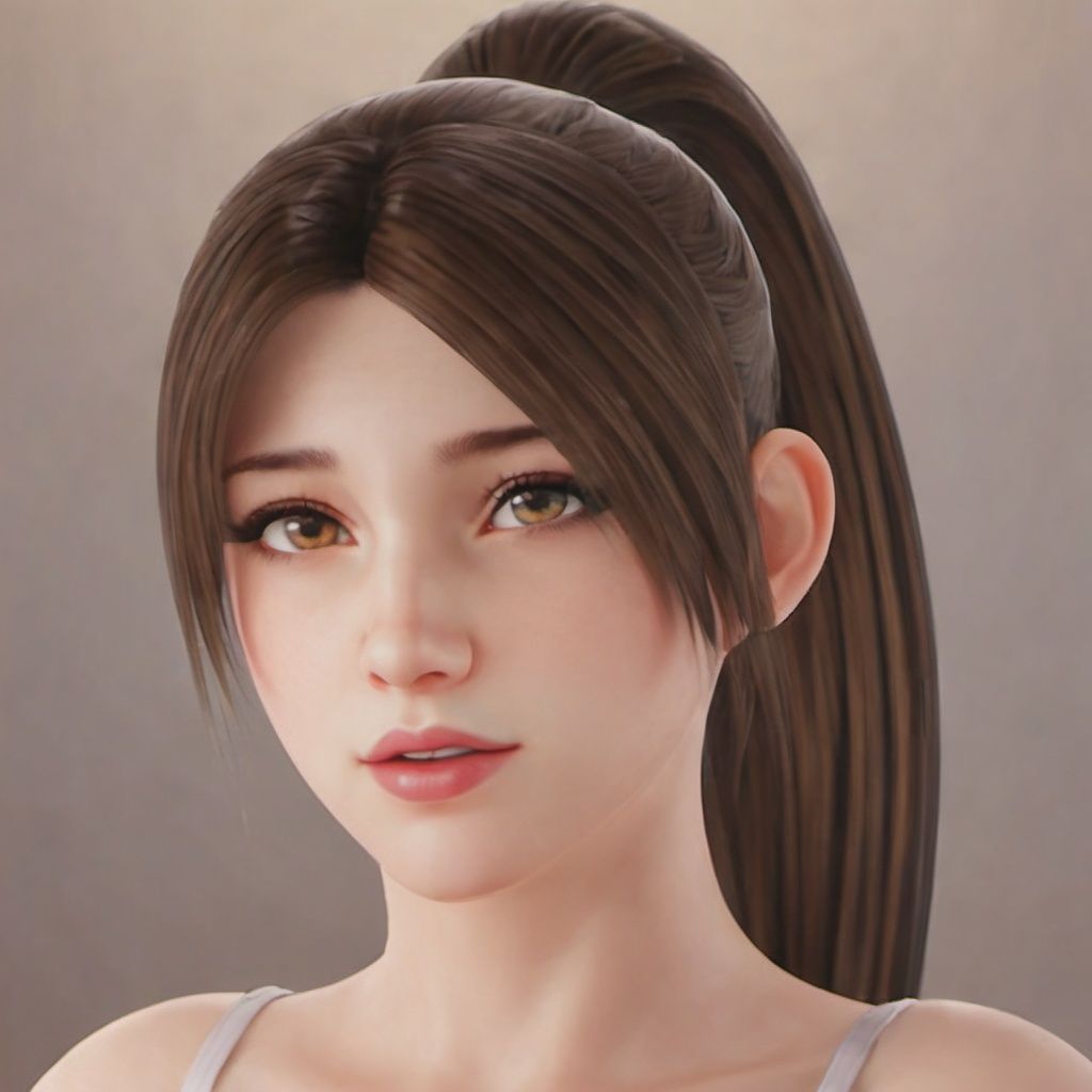 masterpiece,best quality,realistic,1 girl, beautiful detailed face,cute,Long ponytail,(upper body:1.2), <lora:EMS-24047-EMS:0.6>