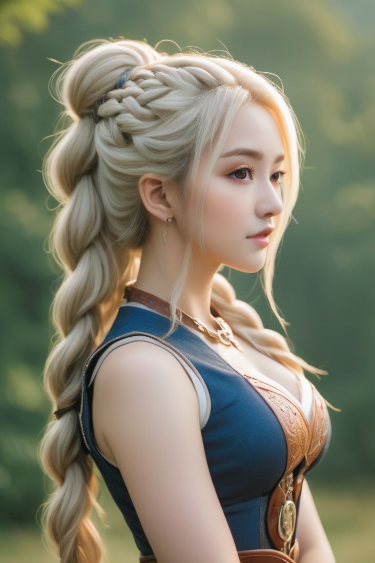 woman doctor ,  fr3yaallan as barbarian shaman,  fair skin by AI_Imaging on Tensor.Art