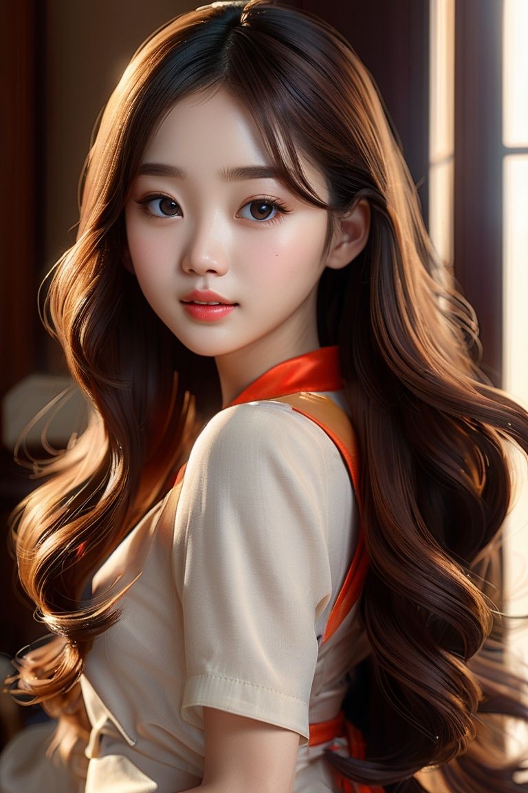 girl, portrait, long hair, beauty face, asia girl, masterpiece, best quality, realistic, detail skin,