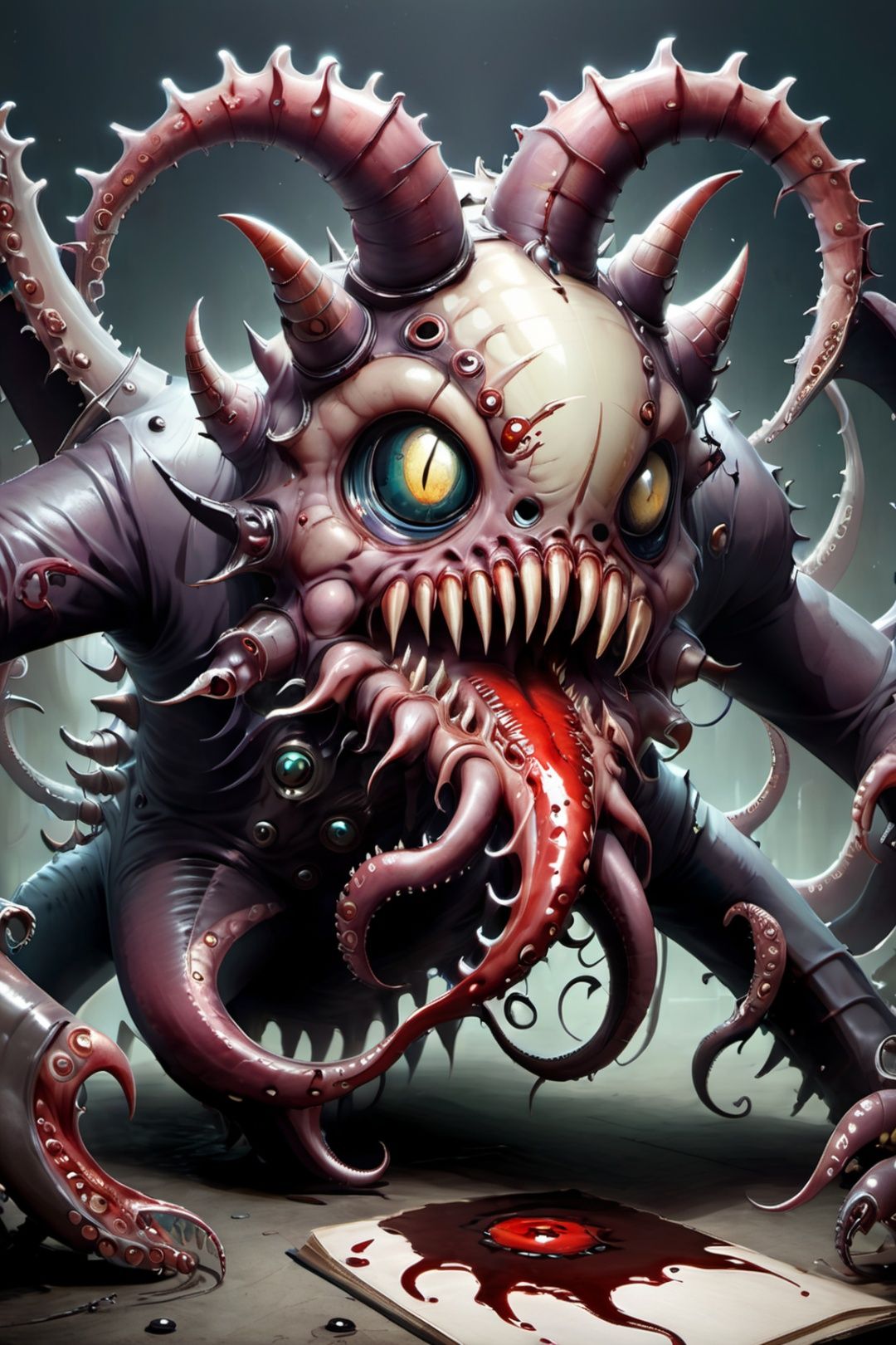 biopunk style,  monster,  eldritch abomination by Goofy Ai on Tensor.Art