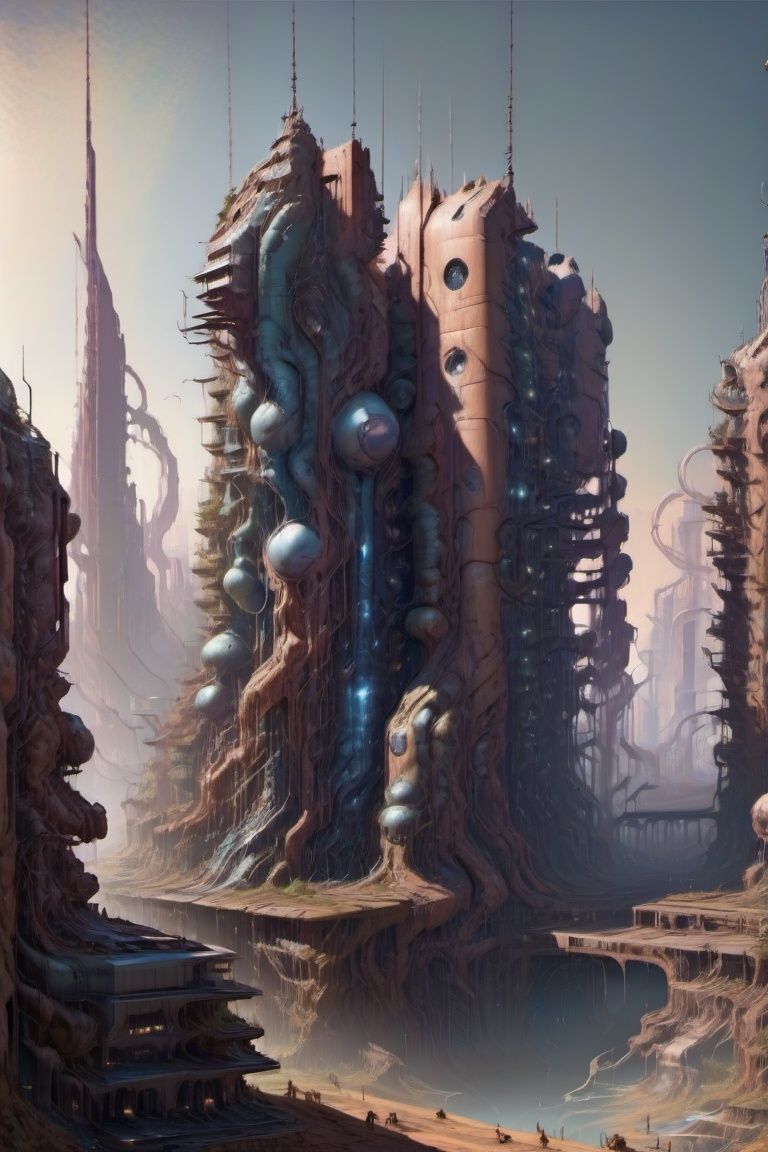 biopunk style,  scenery,  science fiction by Goofy Ai on Tensor.Art