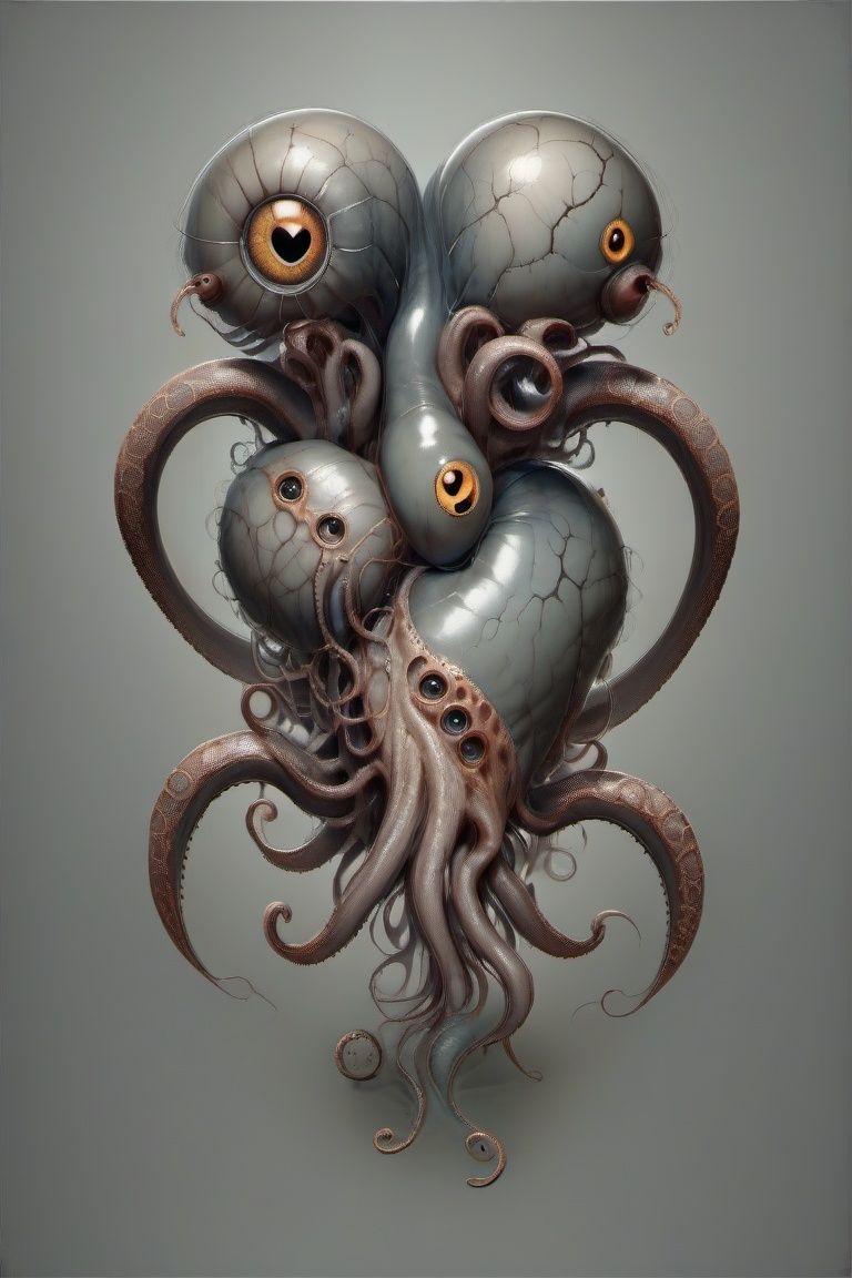 biopunk style,  heart,  veins by Goofy Ai on Tensor.Art