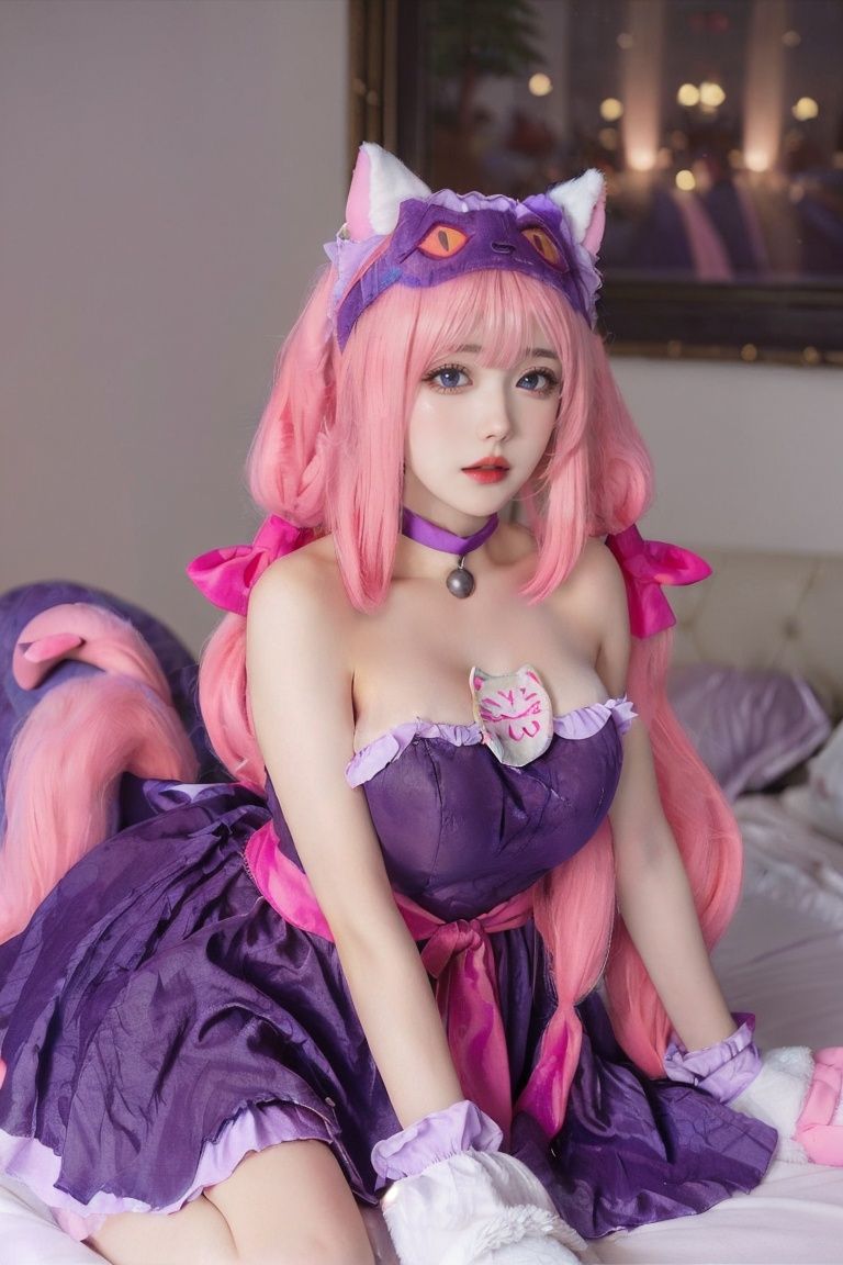 1girl,  dress,  frills on Tensor.Art