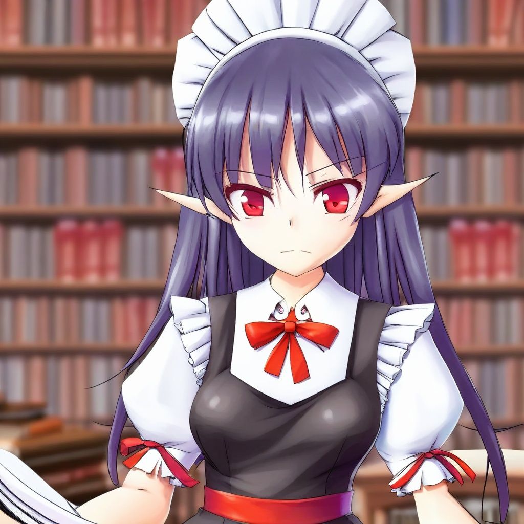 ogc,  1girl,  apron by zail on Tensor.Art