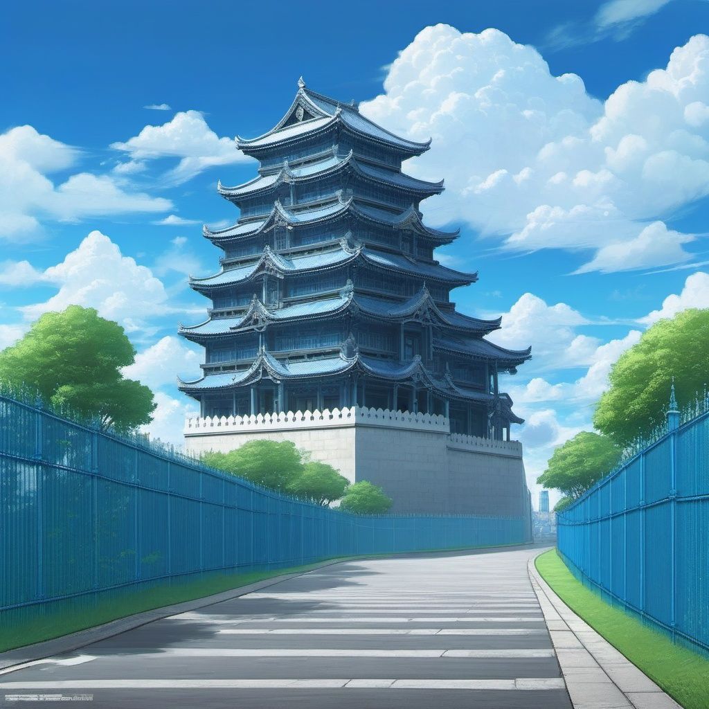 background,  architecture,  blue_sky by zail on Tensor.Art
