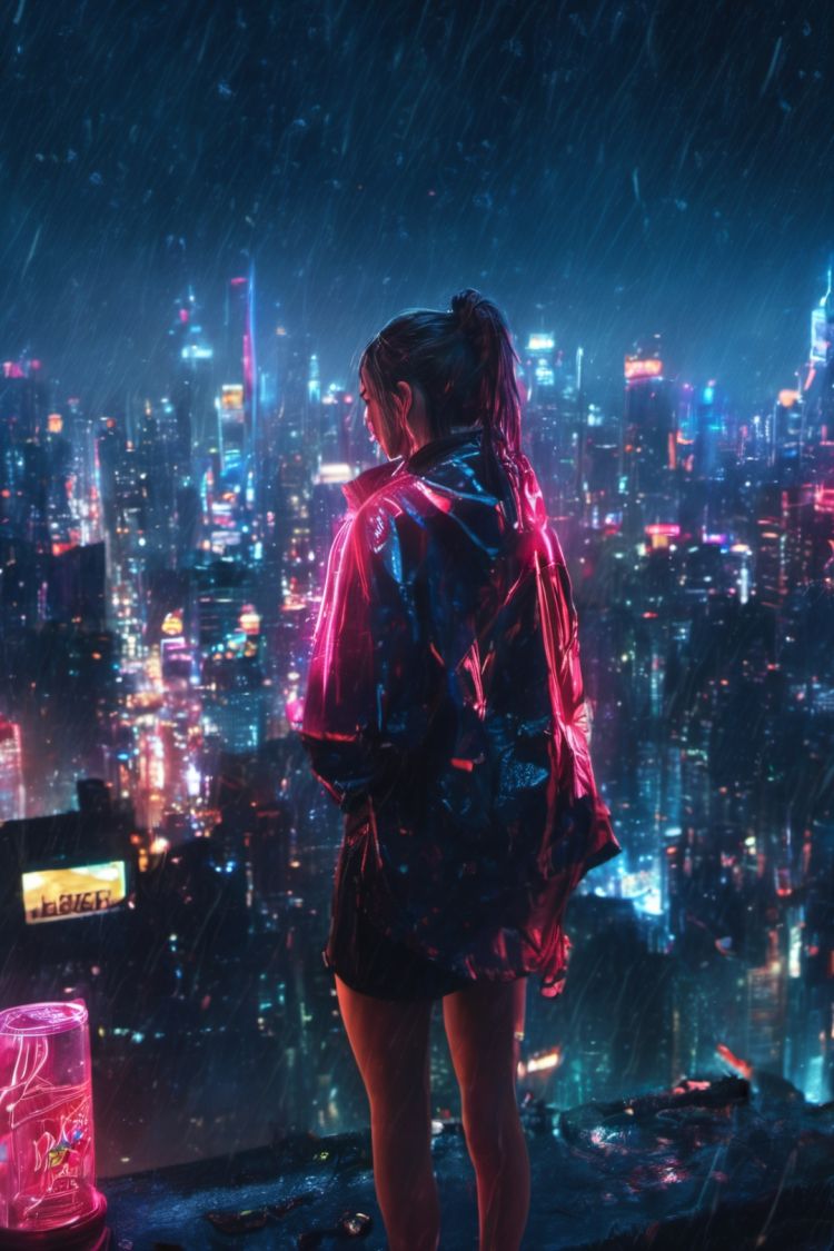 基础模型XL Cyberpunk night city by NukeA.I on Tensor.Art