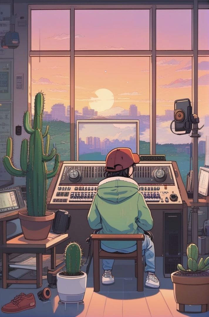 lofi anime,  lofi,  1boy on Tensor.Art