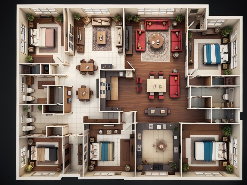 <lora:CPNK_Heige:0.6>,CPNK,Rendering floor plan of the apartment layout,top view,(masterpiece),(best quality),(Solid background:1.3),Details,Solid background,, masterpiece, best quality,