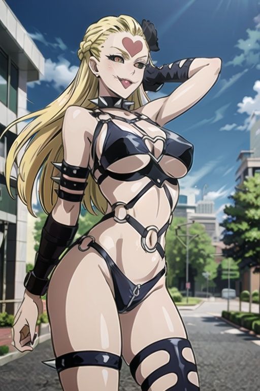 do-s_unmasked_aiwaifu,  crazy_smile,  tongue on Tensor.Art