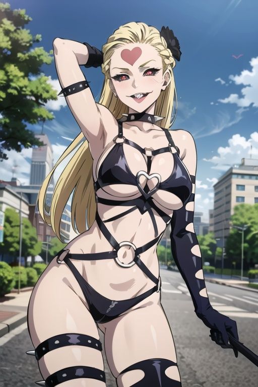 do-s_unmasked_aiwaifu,  crazy_smile,  tongue on Tensor.Art
