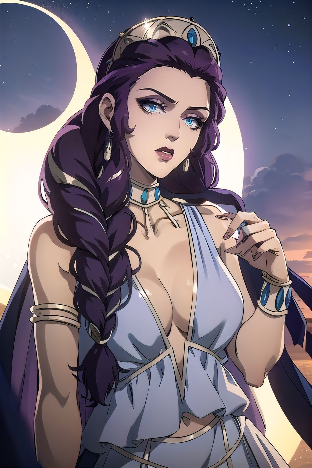 Hera_bloodofzeus_aiwaifu,  aiwaifu,  long_hair on Tensor.Art