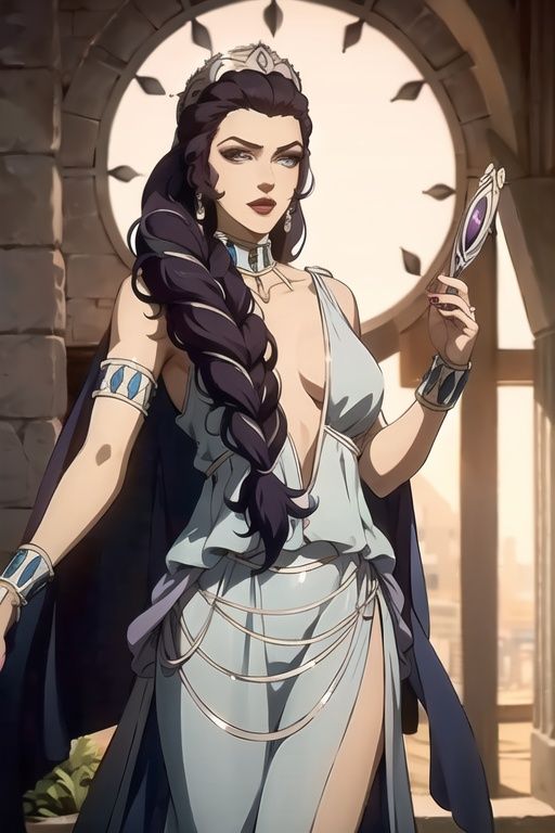 Hera_bloodofzeus_aiwaifu,  aiwaifu,  long_hair on Tensor.Art