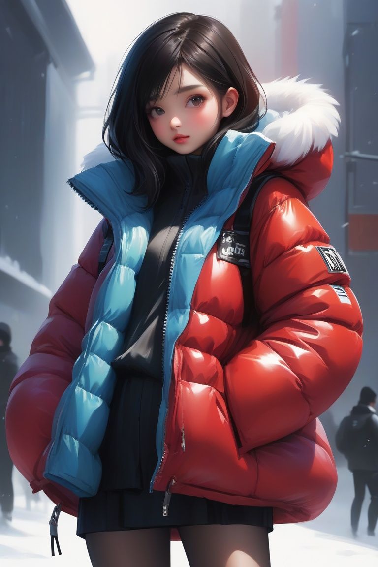 niji,,teenager,female,puffer_jacket,