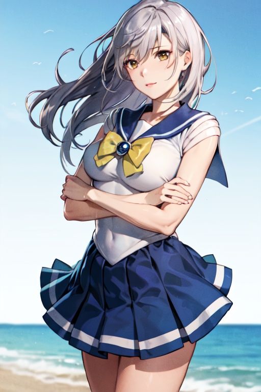 Hitomi Tsukishiro/ 月白瞳美| Irozuku (色づく世界の明日から) by Silrow on Tensor.Art