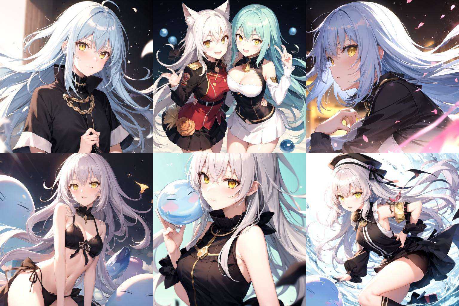 Rimuru Tempest,  yellow eye on Tensor.Art