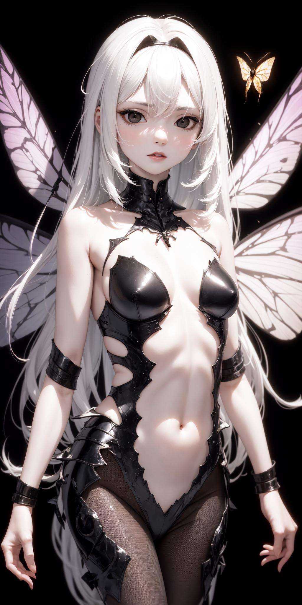 arthropod girl,  moth girl,  monster girl on Tensor.Art
