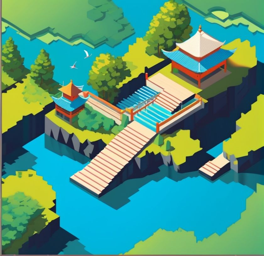 isometric,  bird,  isometric building on Tensor.Art
