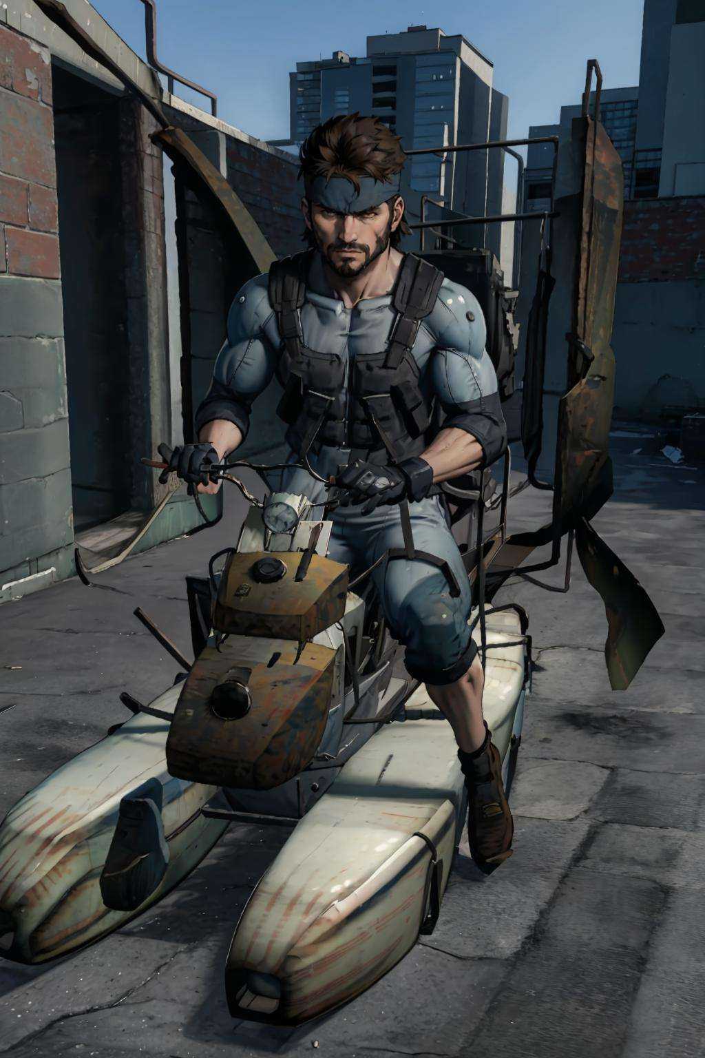 masterpiece,  best quality,  solid snake on Tensor.Art
