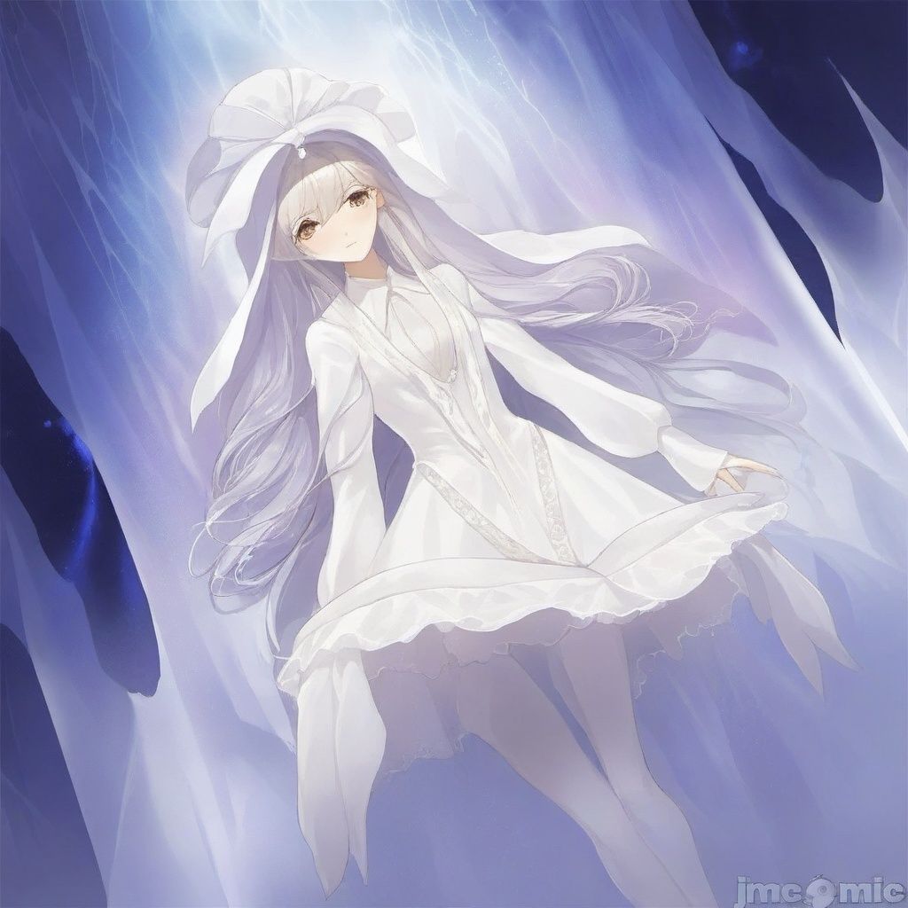 qigame,1girl,  white clothes