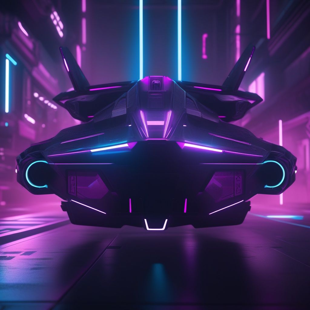 neonpunk style  <lora:未来星际战车:0.75>aegis, anvil, crusader, drake, origin, style . cyberpunk, vaporwave, neon, vibes, vibrant, stunningly beautiful, crisp, detailed, sleek, ultramodern, magenta highlights, dark purple shadows, high contrast, cinematic, ultra detailed, intricate, professional