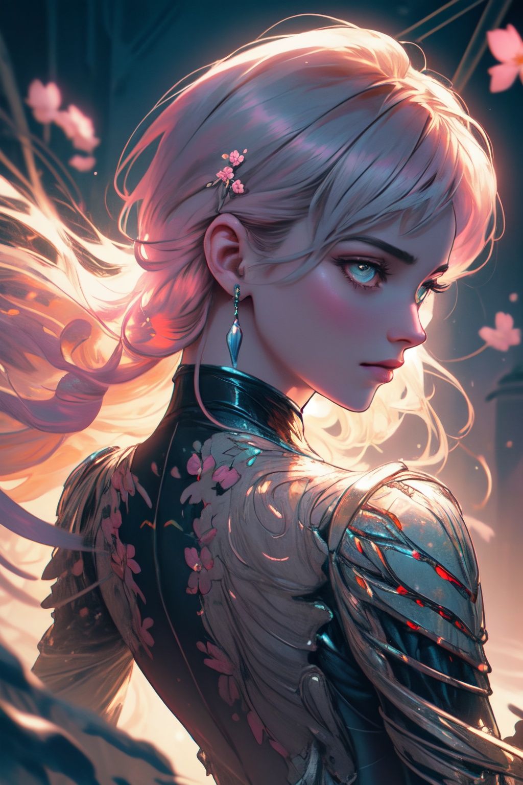 1mechanical girl,  ((ultra realistic details)),  portrait on Tensor.Art